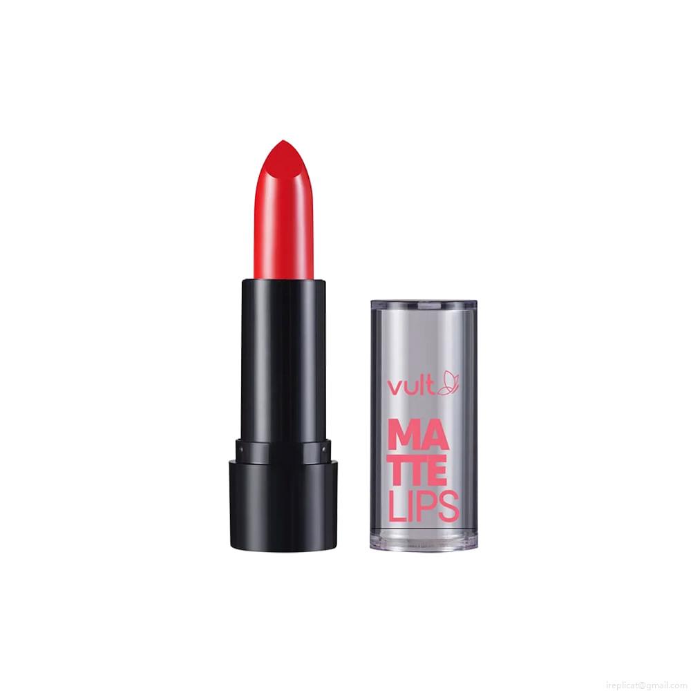 Batom Cremoso Matte Vult Hidra Lips 11 Vermelho Real 3,8 g Batom Cremoso Matte Vult Hidra Lips 11 Vermelho Real 3,8 g